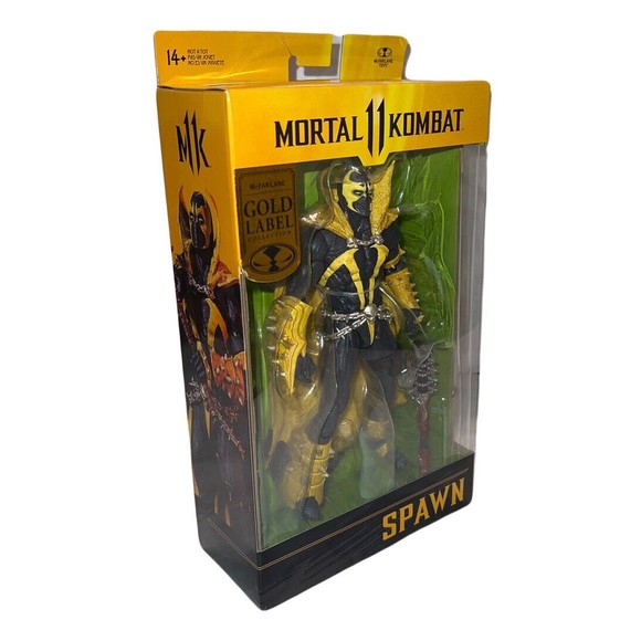 McFarlane Toys Gold Label Collection Mortal Kombat 11 Spawn Curse of Apocalypse - Picture 3 of 8